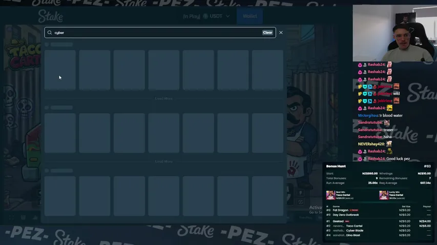 pezslaps playing Slots & Casino - Live Casino Stream