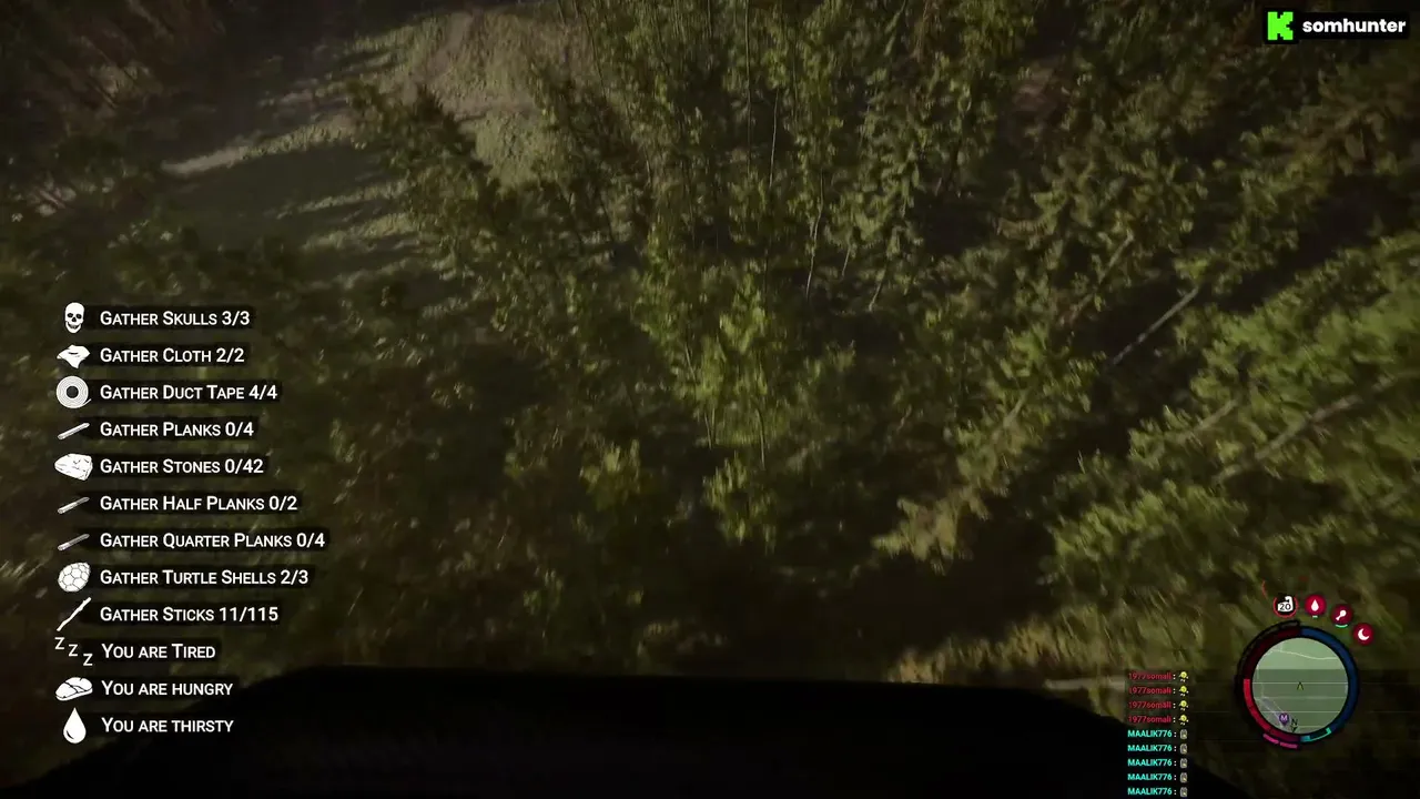 Somhunter live