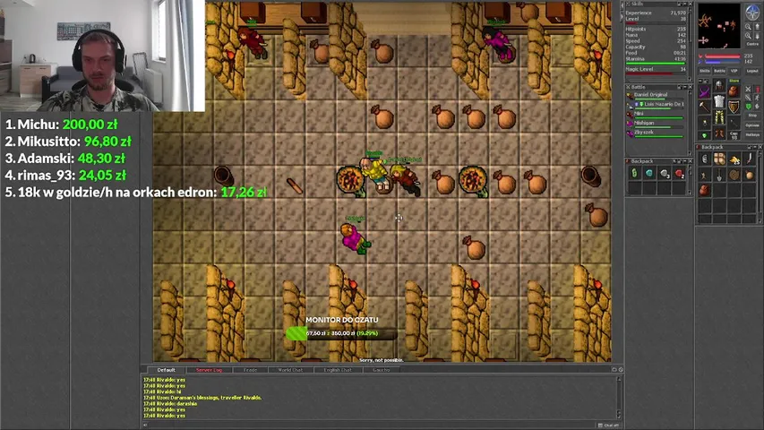 BYL WOREK , WORKA NI MA ZADYMIAMY ON PROJECT ANTICA 7.4 LET'S PLAY SOME SERIOUS SERVER !!! projectantica.com TIBIA