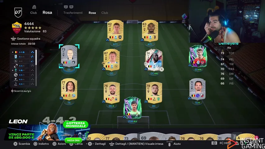CASINO STREAM, MONDIALI REACTION USA BELGIO !leon