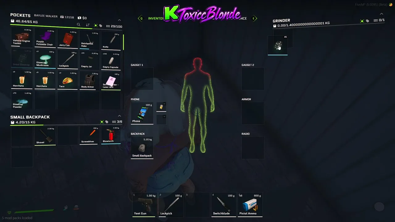 ToxiccBlonde live