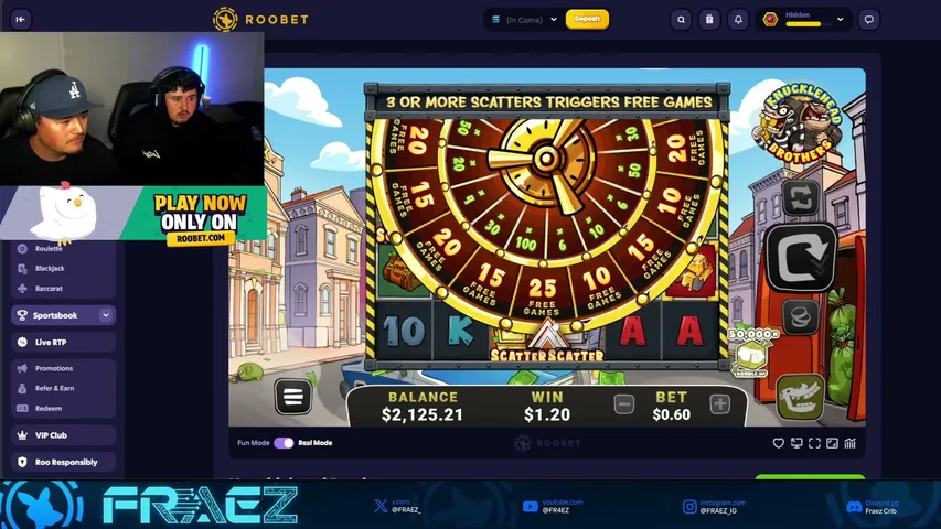 FRAEZ playing Slots & Casino - Live Casino Stream