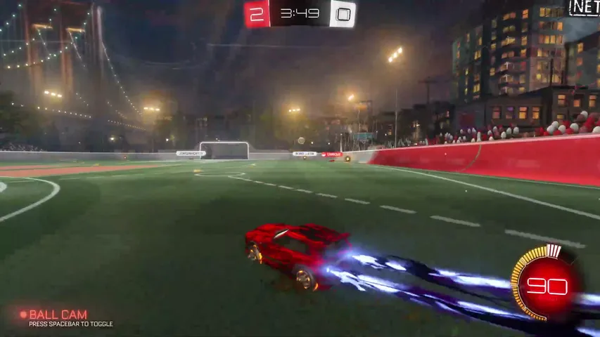 amassando no rocket league