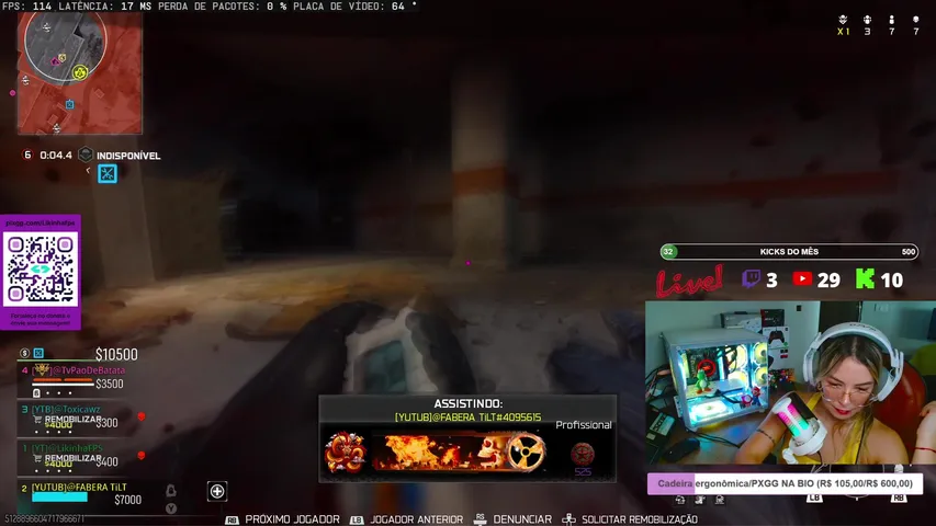💚AO VIVO💚WARZONE💚KICK PARTNER💚YOUTUBE💚!pix / !paypal 💚