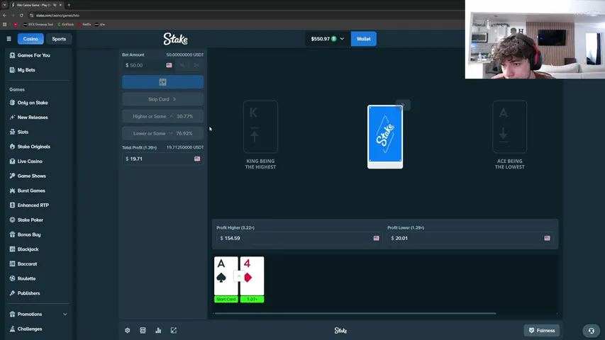 imspencerrr playing Slots & Casino - Live Casino Stream
