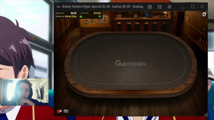 hidim playing Poker - Live Casino Stream