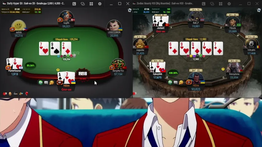 hidim playing Poker - Live Casino Stream