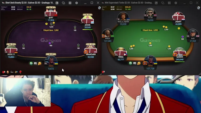 hidim playing Poker - Live Casino Stream