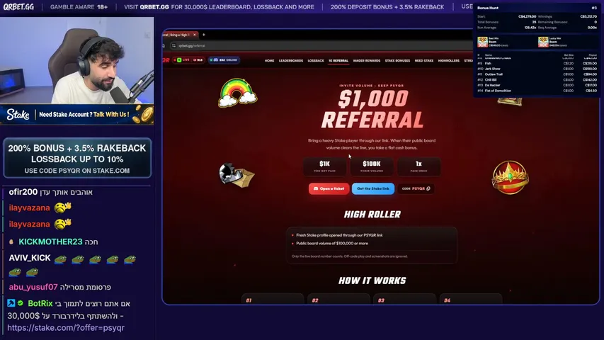 psyqr playing Slots & Casino - Live Casino Stream