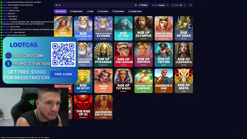 stevhewiklldgoit playing Slots & Casino - Live Casino Stream
