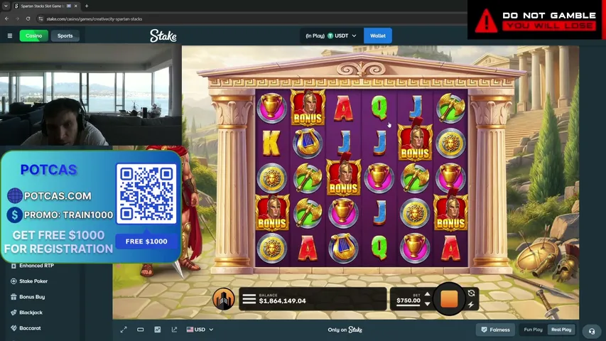 trainwreckbon playing Slots & Casino - Live Casino Stream