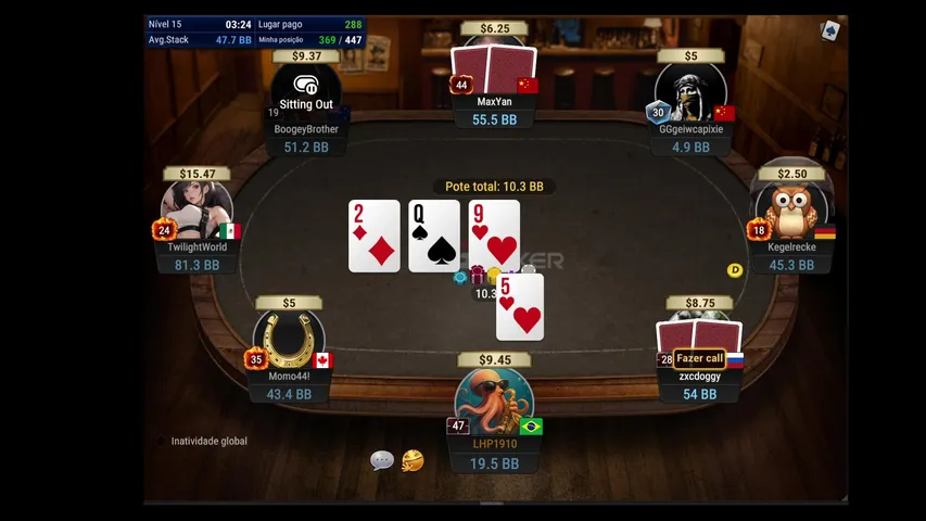 POKER DE RUA