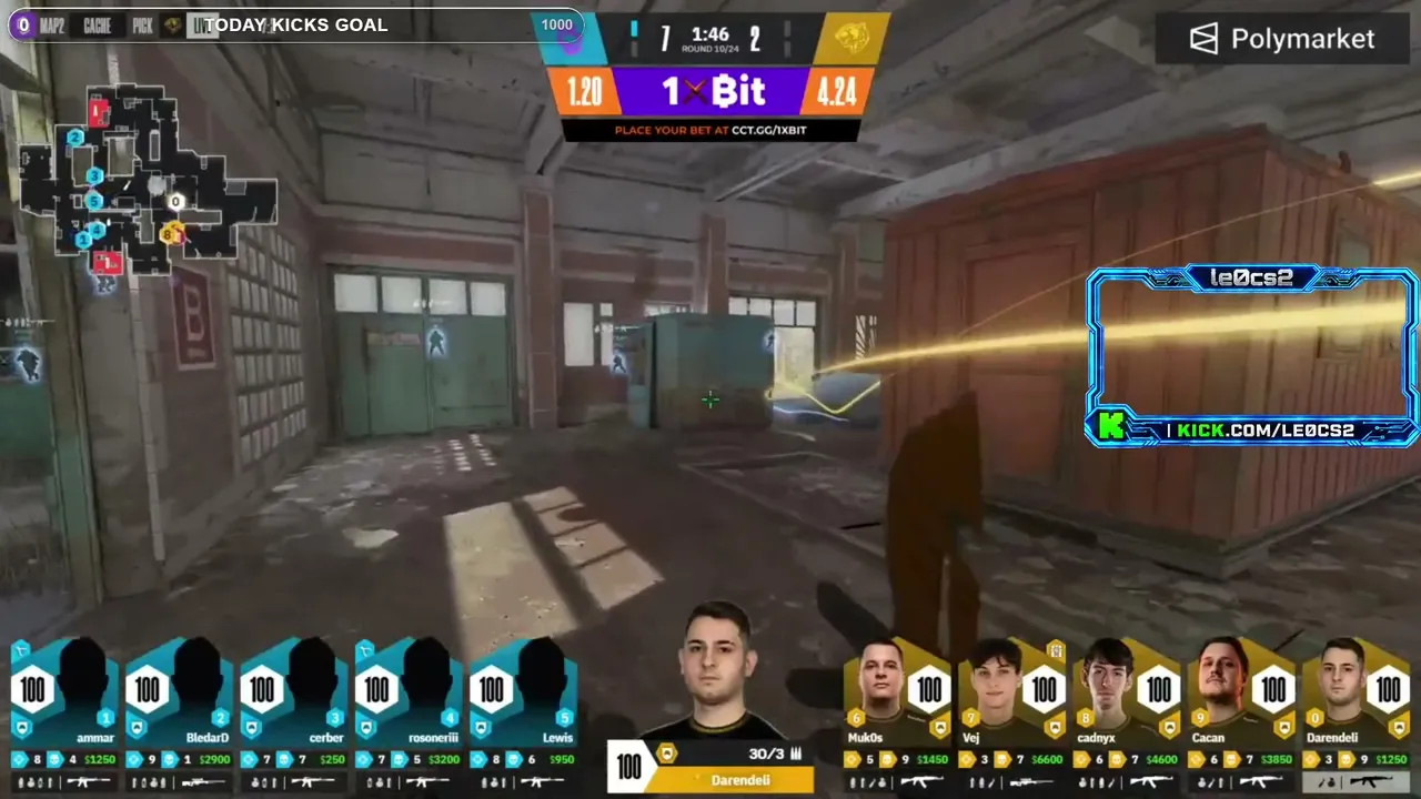 le0cs2 live stream
