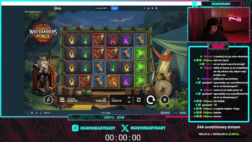 ogwoobaby playing Slots & Casino - Live Casino Stream