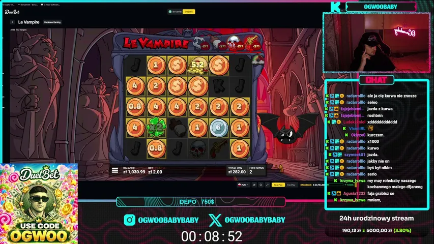ogwoobaby playing Slots & Casino - Live Casino Stream