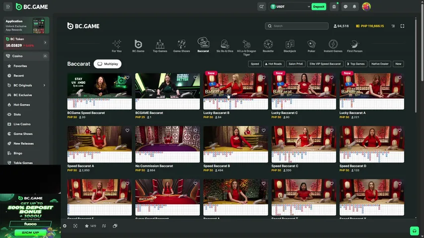 fuocotv playing Slots & Casino - Live Casino Stream