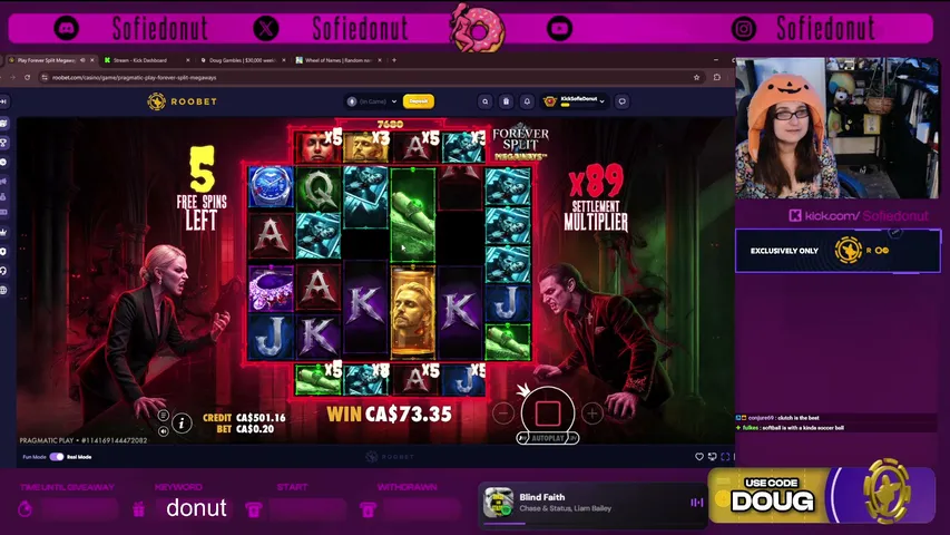 sofiedonut playing Slots & Casino - Live Casino Stream