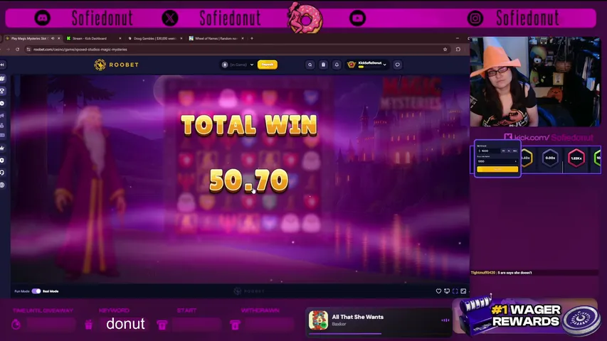 sofiedonut playing Slots & Casino - Live Casino Stream
