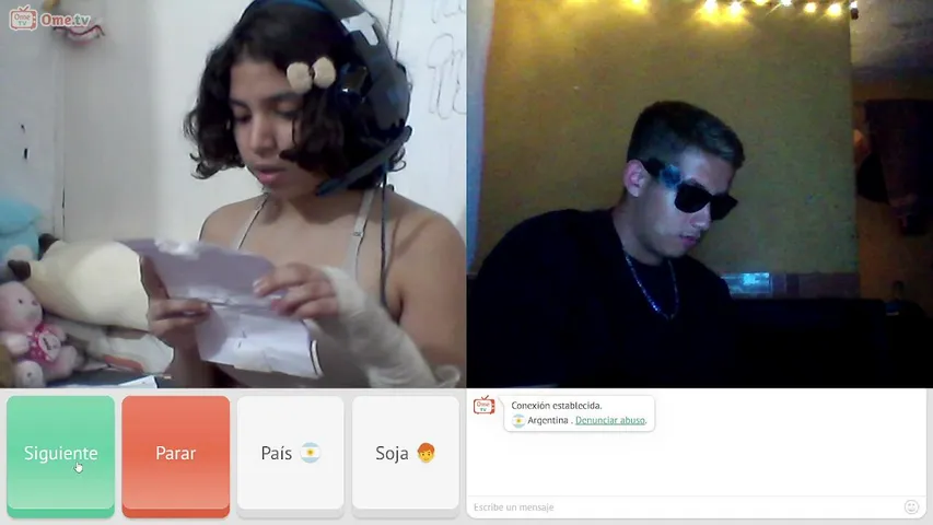 otra ves  en omegle