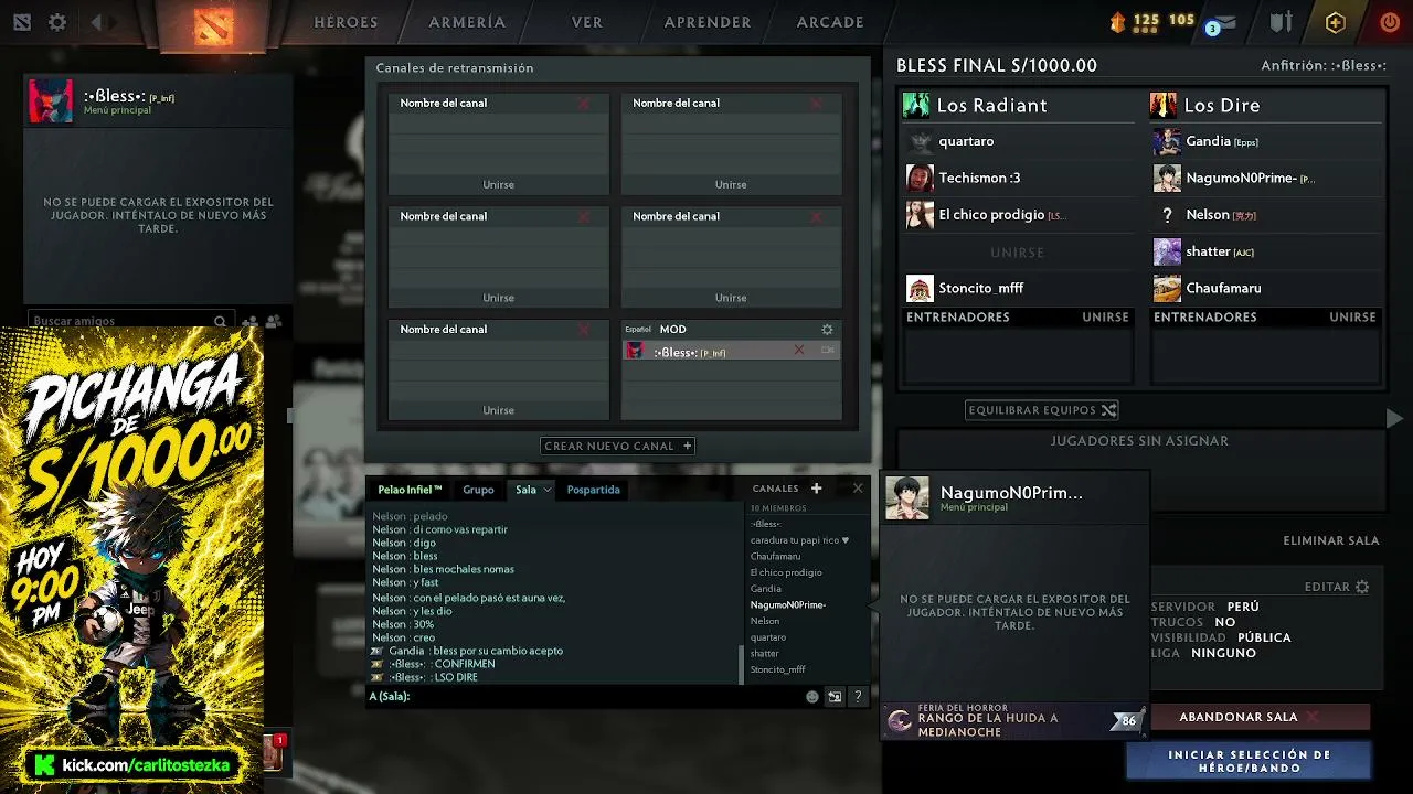 CarlitosTezka live
