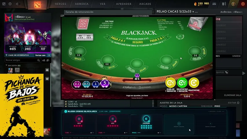 carlitostezka playing Slots & Casino - Live Casino Stream