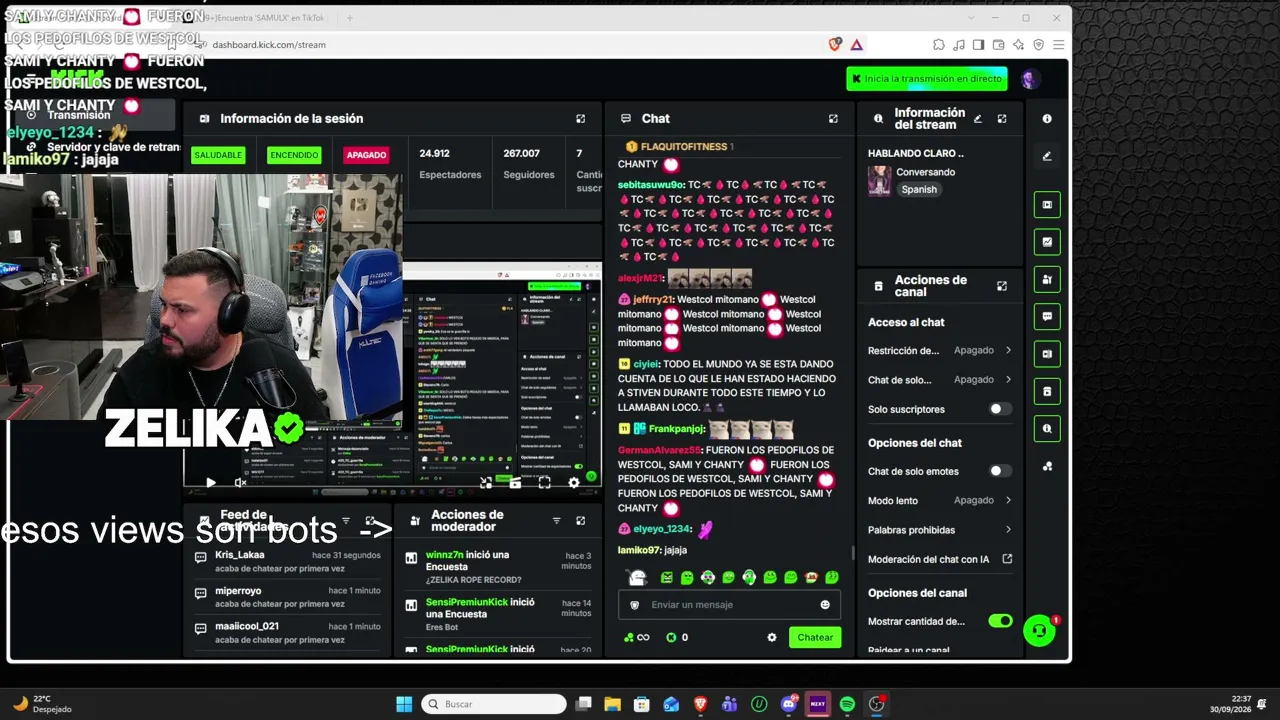 Zelika — HABLANDO CLARO .. ME METEN 25 K DE BOTS JJAAJ LA ENVIDIA