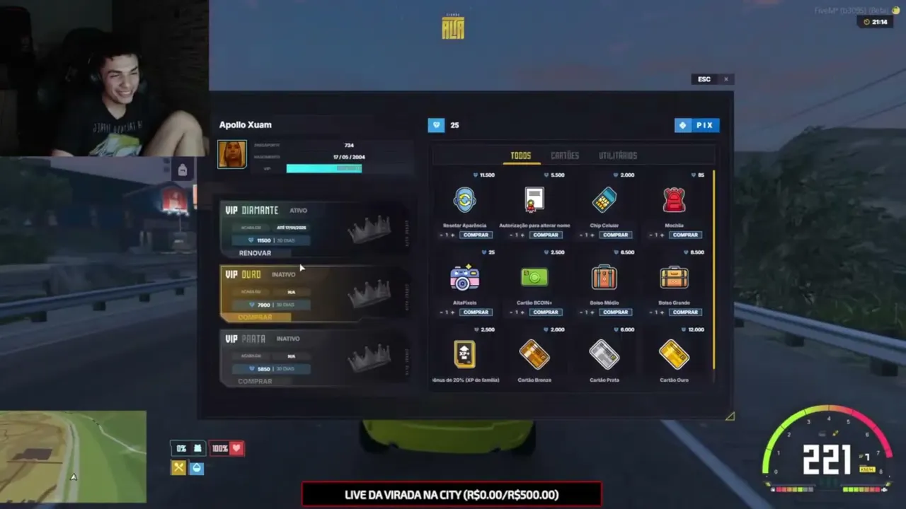 ApolloRJ_7 live stream