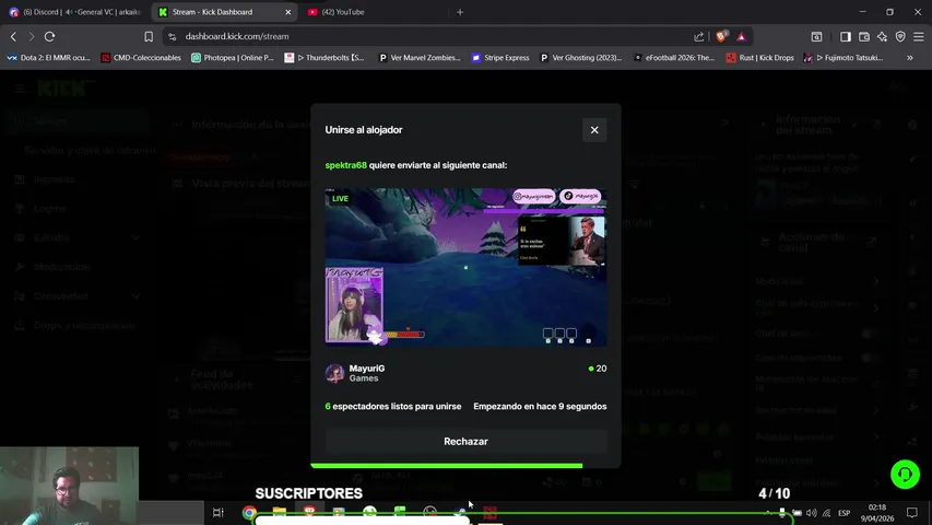 un rato subiendo hora de dotita y pelicula el origen