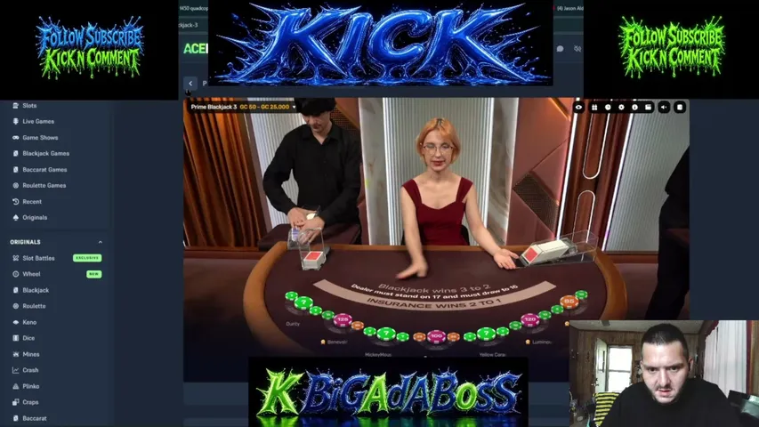 bigadaboss playing Slots & Casino - Live Casino Stream