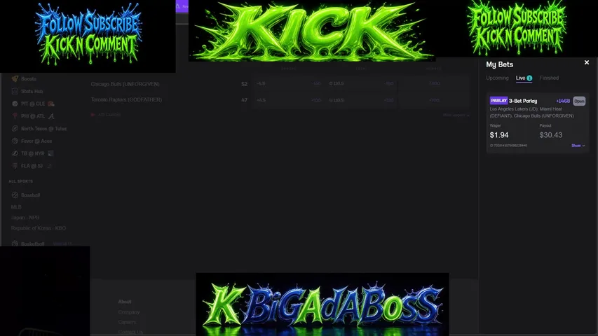 bigadaboss playing Slots & Casino - Live Casino Stream