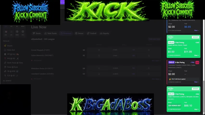 bigadaboss playing Slots & Casino - Live Casino Stream