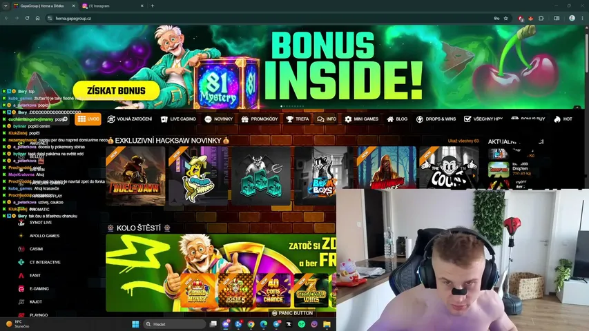 teambrichta playing Slots & Casino - Live Casino Stream