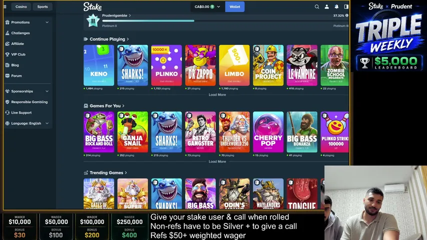 prudent playing Slots & Casino - Live Casino Stream