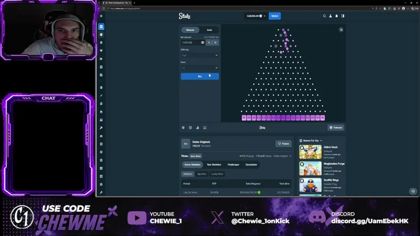 chewie-1 playing Slots & Casino - Live Casino Stream