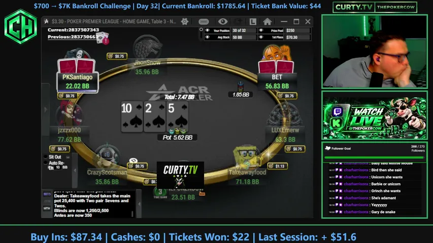 THEPOKERCOW playing Poker - Live Casino Stream