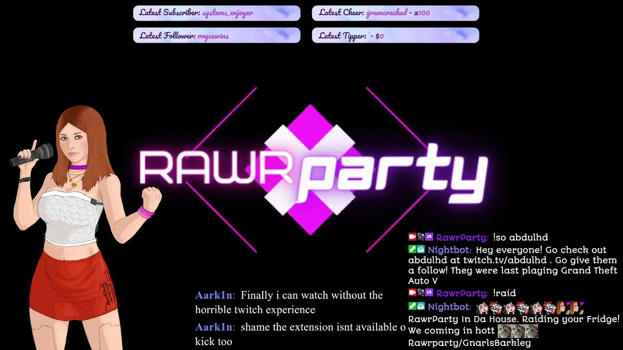 RawrParty live