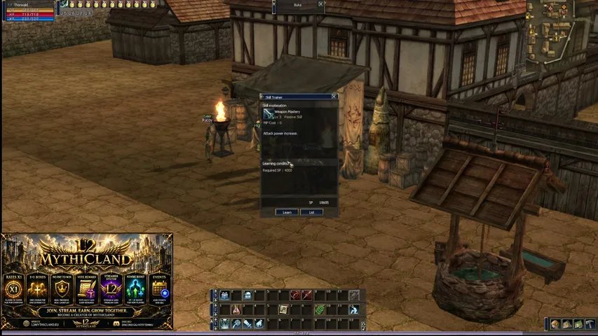 Thorgrimm Lineage 2 stream image