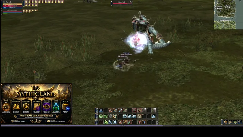 Thorgrimm Lineage 2 stream image
