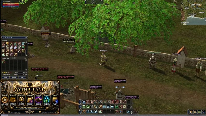 Thorgrimm Lineage 2 stream image