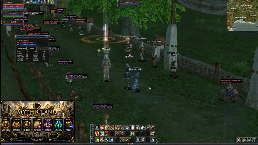 Thorgrimm Lineage 2 stream image