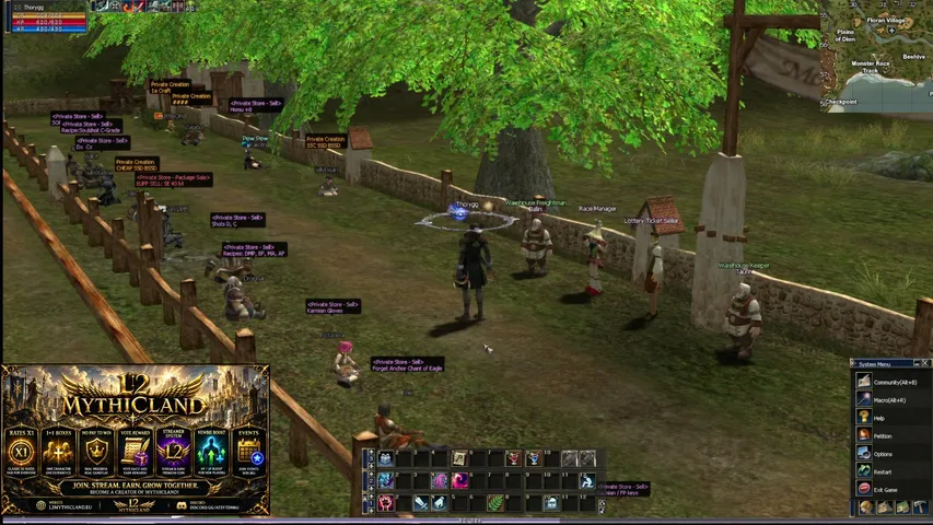 Thorgrimm Lineage 2 stream image