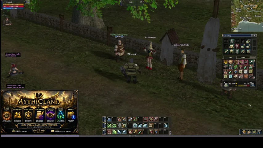 Thorgrimm Lineage 2 stream image