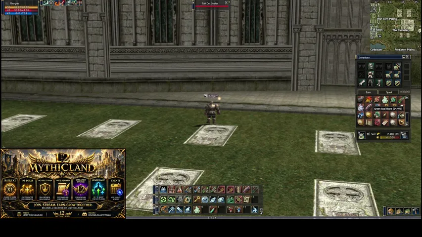 Thorgrimm Lineage 2 stream image