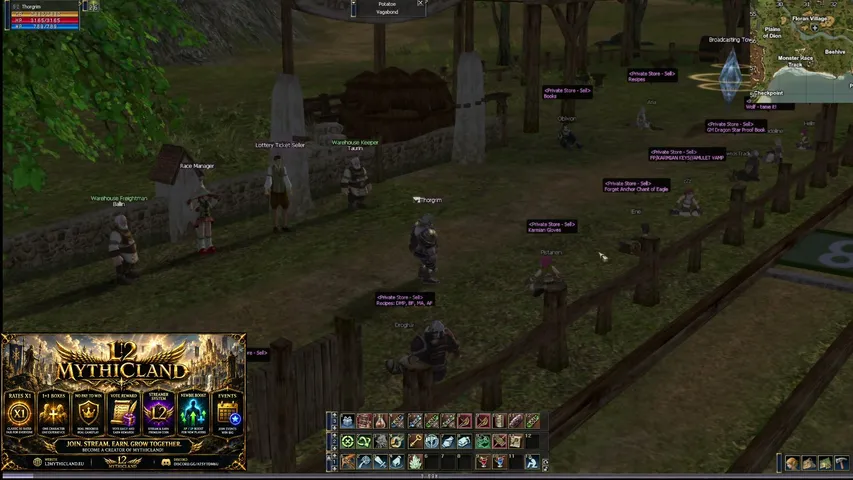 Thorgrimm Lineage 2 stream image