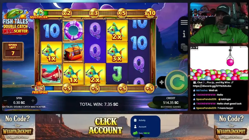 wegotajackpot playing Slots & Casino - Live Casino Stream