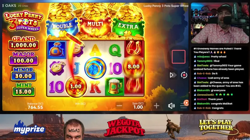 wegotajackpot playing Slots & Casino - Live Casino Stream