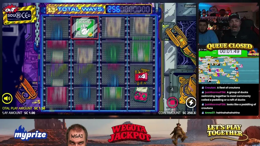 wegotajackpot playing Slots & Casino - Live Casino Stream