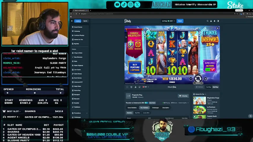 abughazi playing Slots & Casino - Live Casino Stream