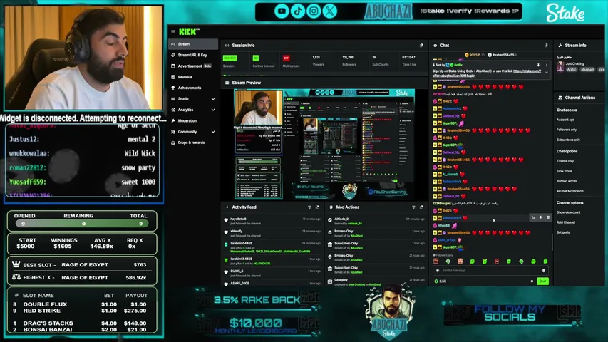 abughazi playing Slots & Casino - Live Casino Stream