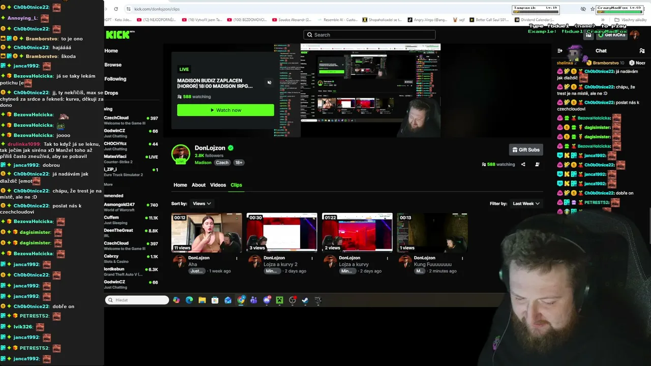 DonLojzon live